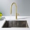 Kibi Fusion-T  Single Handle Pull Down Kitchen Sink Faucet - Brushed Gold KKF2018BG - alternate 5